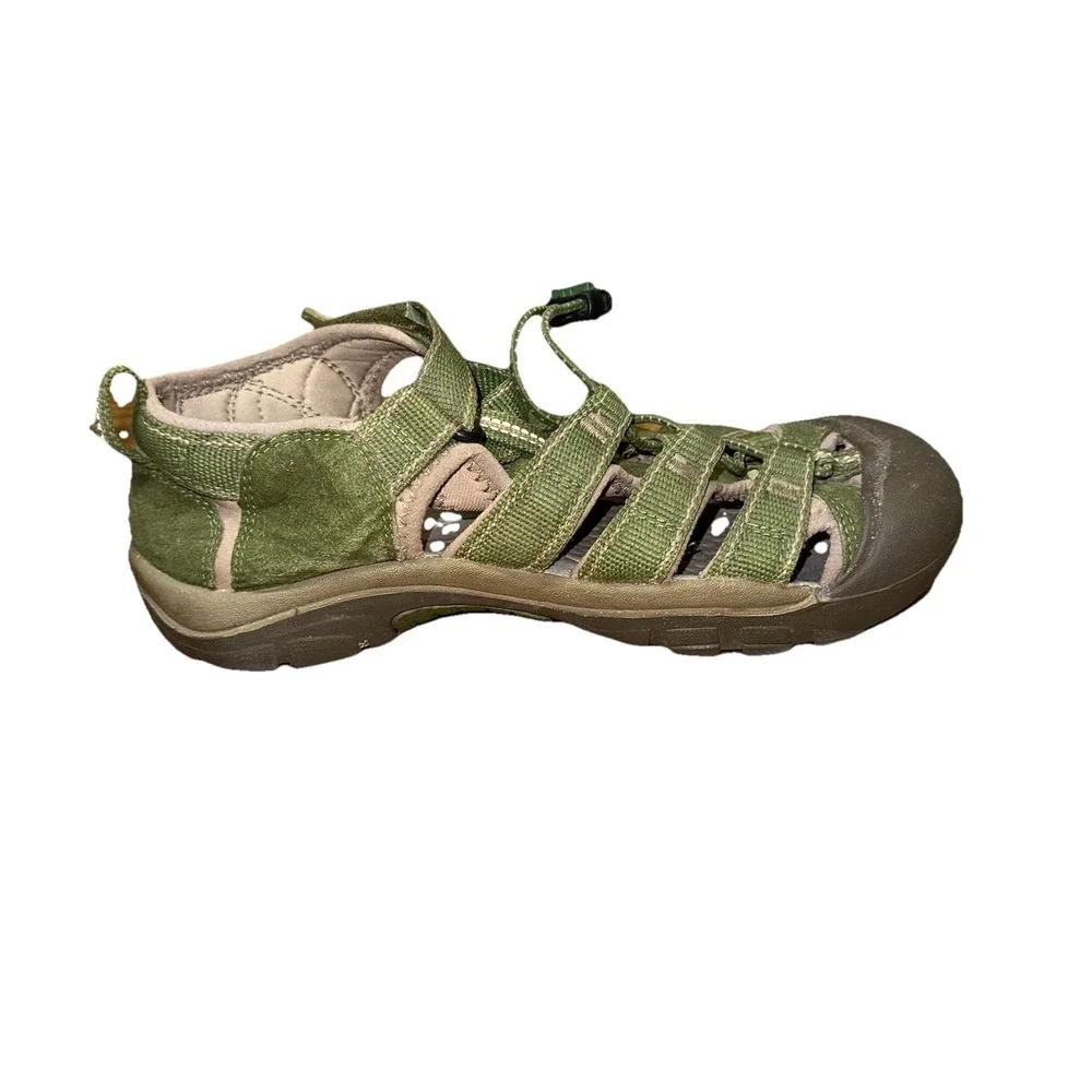 Keen Big‎ Kids Youth Size US 4 Newport H2 Army Green Sport Sandals Shoes 1008586